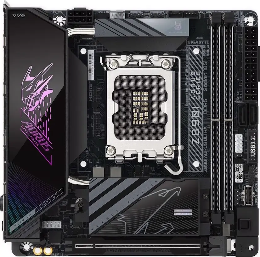 Montaje Placas Base Gigabyte Z890I AORUS ULTRA Gaming PC Lozoya Montaje Placa Base Gigabyte Z890I AORUS ULTRA Gaming PC Lozoya